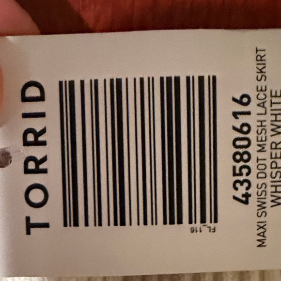 Torrid Cream Maxi Skirt - Picture 4 of 4